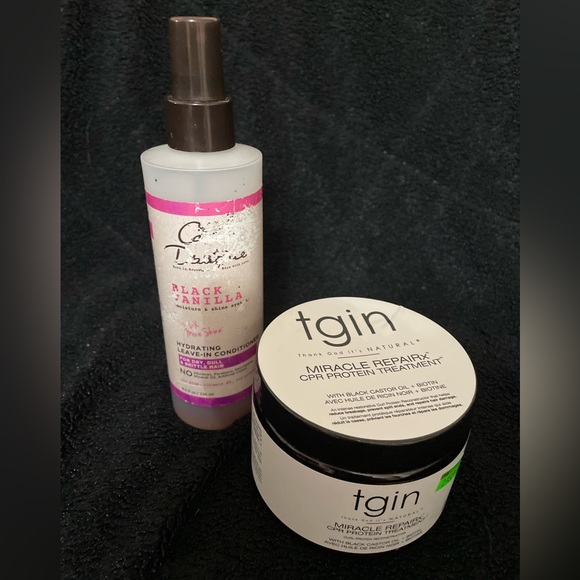 tgin Protein Mask & Carol’s Daughter Leave In Conditioner - Picture 2 of 2